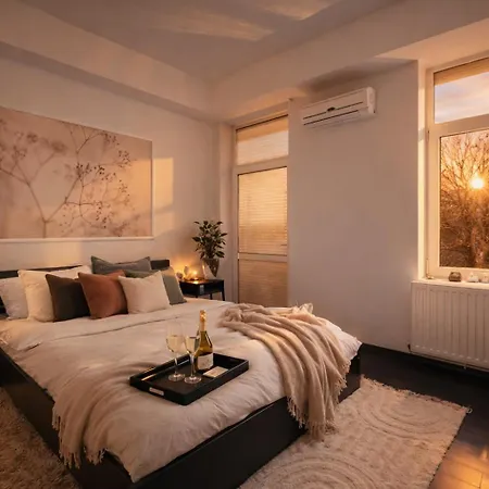 Bright Designer 1br With Balcony & Wifi * Βουκουρέστι