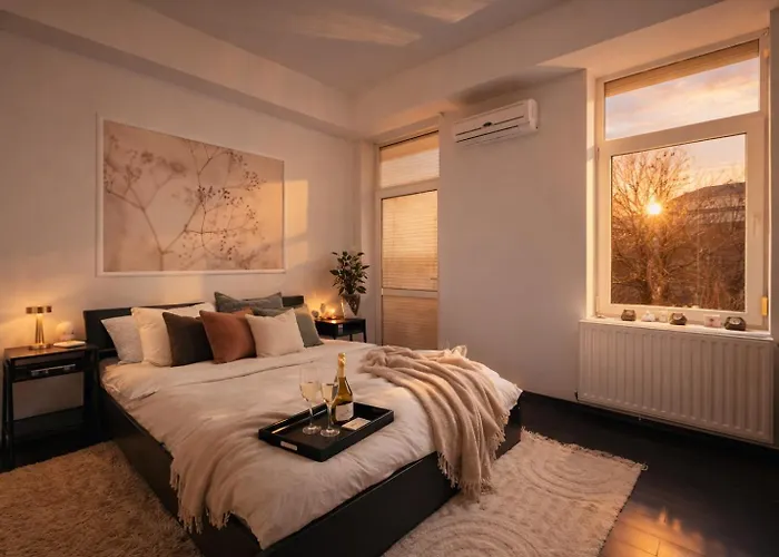 Bright Designer 1br With Balcony & Wifi * Bucureşti