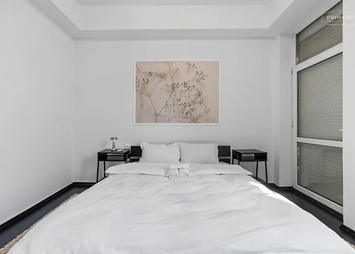 Bright Designer 1br With Balcony & Wifi Apartament *